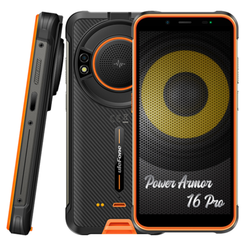 Смартфон Ulefone Power Armor 16 Pro оранжевый